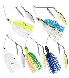 Goture Elfin Lead Head Metal Spoon Spinnerbait 10G14G Spinner Artificial Bait Buzzbait Swimbait for Bass Fishing Lure Tackle 20113913805