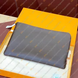 Unisex tasarımcı çantaları etui yolculuğu debriyaj çantası dizüstü çantası ipad çanta tuvalet çantası kozmetik çanta kotu çanta üst ayna kalitesi m44499 m44500 kese çantası