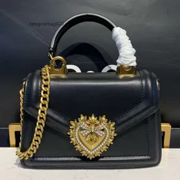 2023 Umhängetaschen Design Eine Schulter Diagonal Tasche Retro Einfarbig Perle Liebe Schnalle Leder Handtasche Damen Neue Umschlag Tasche Mode Multifunktional