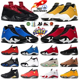 Jumpman 14 Basketball Shoes Candy Cane Ginger Winterized Gym Red Blue Desert Sand Moments Hyper Royal Mens Sports 14S Sneakers Trainers surp_okog