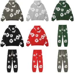 Mens Designer Sweat Suit Man Trousers Free People Movement Clothes Sweat Suit Sweatpants Sweatsuits Green Hoodie Hoody Floral