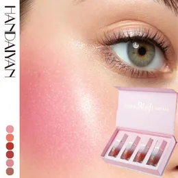 Blush Watercolor Liquid Blush - 6 nyanser för en strålande och skulpterad look Makeup Korean Make Up Highlight Cosmetics Flower Knows Women 231214