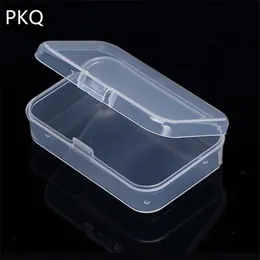 مجموعات تخزين مربع بلاستيكية صغيرة شفافة مربع التغليف المنتج Cute Mini Case Clear Small Small Box LJ2008122268