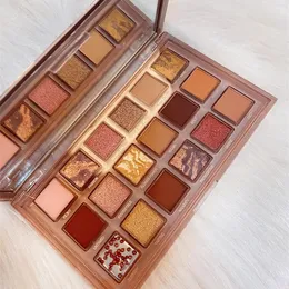 Lidschatten 18129 Farben Marke Lidschatten-Palette Highlight Glitzer Schimmer Matt Anfänger Augen Make-up Tablett Kosmetik TSLM1 231213