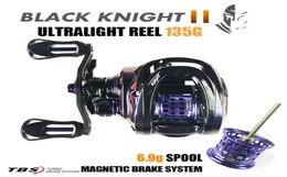 New Black Knight II 135G Ultralight BFS Baitcaster Reel 69G 스풀 미세한 미끼 캐스팅 낚시 코일베이스 송어 w28108672