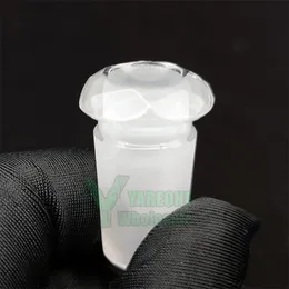 Redutor de vidro facetado 14mm a 10mm Conversor de adaptador de junta de baixo perfil macho para fêmea para fumar tubos de água Dab Rigs YAREONE atacado