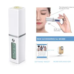 Face Care Devices Electric LCD Display Digital Skin Analyzer Machine Moisture Detector Monitor Tester Home Use Beauty Tools 231213
