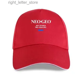 Ball Caps Lustige Fatal Fury Neo Geo Startbildschirm Männer Runde Kragen Baumwolle Baseball cap für Männer YQ231214