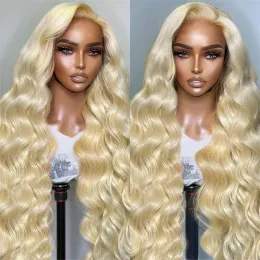 Body Wave Blonde 613 Hd Lace Frontal Wig Human Hair Brazilian Glueless Lace Preplucked .360 Full Lace Wigs Synthetic Heat Resistant Ready To Go for Women