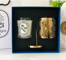Diptyqu Candle Aromaterape Fantasy Light and Shadow Candle Cover i zapach świeca pudełko na prezent świąteczny prezent urodzinowy dla kobiet dziewczyna cieszą się zapachem