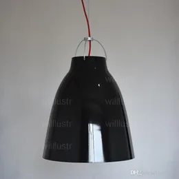 Willlustr Caravaggio luminária nórdica moderna CECILIE MANZ suspensão luz pendurada iluminação brilhante branco fosco cor preta SMALL282P