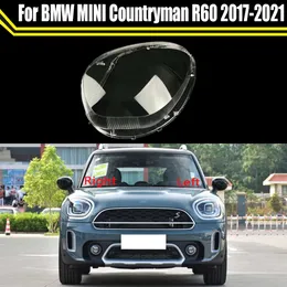 Auto Head Lamp Case for MINI Countryman R60 2017-2021 Headlight Lens Cover Lampshade Glass Lampcover Caps Headlamp Shell