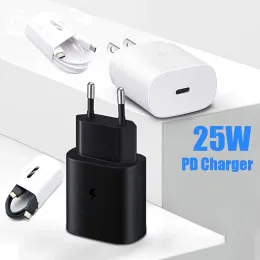 Schnellladegerät für Samsung S21 S22 Ultra Note 20 10 Galaxy A50 A51 A52 A72 A73 A33 5G Telefon 25W PD Surper Fast Adapter TypeC zu USB C ZZ