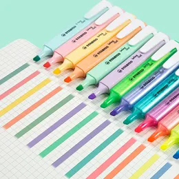 Highlighters Swing Cool Pens Mark 14mm Pastel Colours for Graffiti Writing Drawing Office and Student Supplies 231213