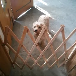 Safety Gates Folding Pet Barrier Fence Retractable Gate Baby Door Dog Stair Extendable Isolation Puppy Sliding 231213