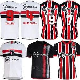 فريق النادي Sao Paulo Soccer 9 Jonathan Calleri Jersey 2023 2024 Mans 29 Pablo Maia 32 Marcos Paulo 15 Michel Araujo 27 Wellington Rato Shirt Shirt kits mone