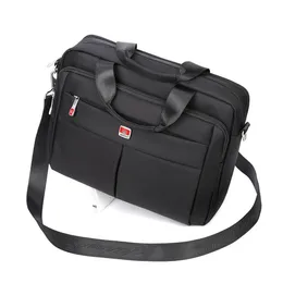 Ganz tragbare 14 Laptops-Taschen Crossbody-Aktentasche Business Herren Bag Bolsas Homme große Kapazität Oxford-Briefzüge für M252Z