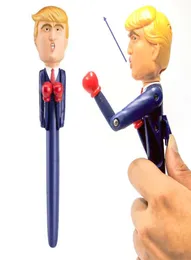 Trump Talking Toy Boxing Pen Stress Relief Talking Pen Trump riktiga röster för jul nyårsgåvor till familjevänner5454232