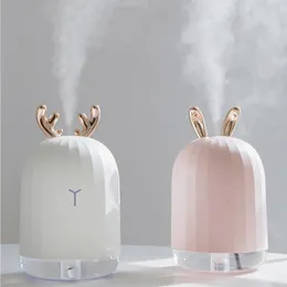 Essential Oils Diffusers High Quality 220ML Ultrasonic Air Humidifier Aroma Essential Oil Diffuser for Home Car USB Fogger Mist Maker with LED Night Lamp 231213