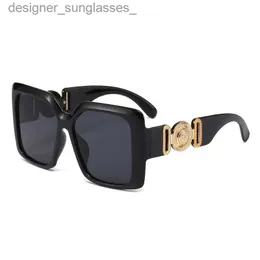 Óculos de sol insp óculos de sol quadrados Mulheres Luxo Retro Brand Men Trending Travel Glasses Sun Tonses femininas UV400 OCULUSL231214