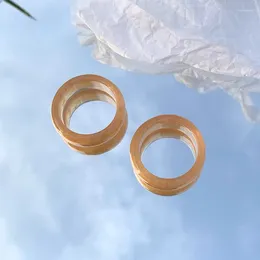 Dekorative Figuren 2 stücke Einfache Unregelmäßige Gold Pulver Ring Diy Zubehör Retro Wind Halo Farbstoff Vielseitig Großhandel