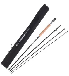 Foursection Fly Fishing Rod 9 fot 27 meter M 4 Valfritt fiskespö Bekväm nonslip Stark dragkraft Lättvikt9945741