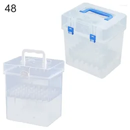 Transparenta Marker Penns Storage Box Container Art Craft Tray Office Desk Organis Drop