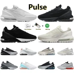 Pulse Designer running shoes Triple White Moon Phantom Black Anthracite Sail Cobblestone Grey Orange Men Women Trainers Sports Sneakers Platform shoe 36-47