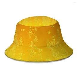 قبعات دلو مملوءة بيرس مضحكة للنساء للنساء مراهقات قابلة للطي بوب الصياد القبعات بنما كاب الخريف