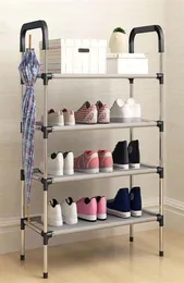 ActionClub Multipurpose Multilayer Simple Shoe Rack Hushållen Dammtät DIY Assembly Shoe Organizer Rack Space Saver T2003202546212066