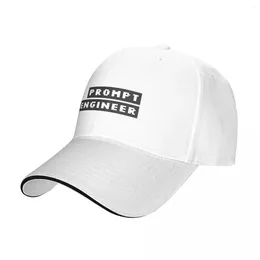 Ball Caps Promp Engineer 8-bit Font Baseball Cap Thermal Visor Mens Hats Women'S