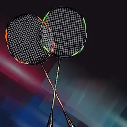 Badminton-Saite Guangyu Carbon-Verbundschläger für Erwachsene, Training und Unterhaltung, Zuggewicht 18 20 Pfund, 2 Stück pro Paar, 4U 231214