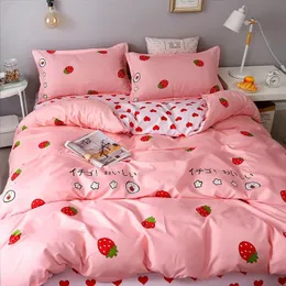 Bedding sets Double Bed Set 4 Piece bedclothes Duvet Cover Comforter Sets Sheet Euro Linen Luxury Nordic Covers 231214