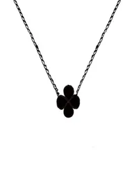 Claasic Designer Necklace 1 Clover Charms Flowers Pendant Necklace Plant Element MotherofPearl MultiColors to Choose Top Qualit3177694