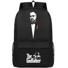 Plecak chrzestny Marlon Brando Pakiet Day Pack God Ojciec School Bag Film Packsack Print RucksAck Trwały szkolna bag na zewnątrz