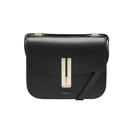 Demellier British vancouver Tofu Bag Small leather square One shoulder cross body women's bag2976