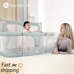 Babybetten, 3-in-1-Bett, Leitplanke, Kinderbett für Kleinkinder, Barriere, Sicherheitsgeländer, Zaun, Kinderbett, anpassbar an 231213