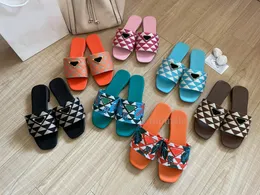 Mode Hausschuhe Slides Designer Frauen Sandalen berühmte Monolith Slipper Out of Office Sneaker flache Plattform Slide Beach Home Mlues Schuhe C121402