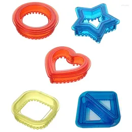 Take Out Containers 5 Piece Sandwich Cutter Are Perfect For Lunch Boxes And Children