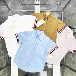 クラシックベイビーポロシャツ夏のキッズデザイナー服サイズ100-160マルチカラーオプションの少年女の子TシャツDec05