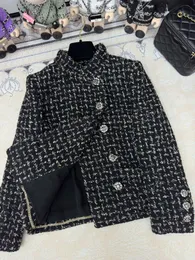 Chan Jackets 2024 CCCC Women Coat New Coats Designer Kurtki dla kobiet designerskie ubrania kobiety zimowa kurtka dla kobiet łańcuchy Tweed Kurtka świąteczna