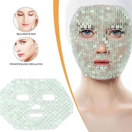 Massager oczu naturalny jadeanki maska ​​przeciwstarzeniowa ból kojący narzędzia do snu Masaż masaż beaty terapia pielęgnacja twarzy SK G7Z4 231214