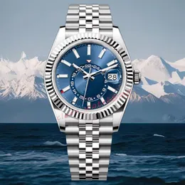 Relógio masculino de luxo relógio de alta qualidade relógio de moda clássico relógio de marca famosa designer 40mm aaa relógio congelado relógio de movimento explorar relogios limpo -L