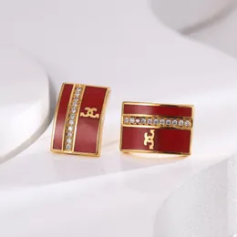 new classics Charm letter earrings Titanium steel white designer for women stud luxury jewlery hoop girl gold wholesale not fade