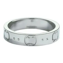 Moda jóias designer anéis para mulheres amor parafuso feminino anel de prata anéis de aço banhado a ouro