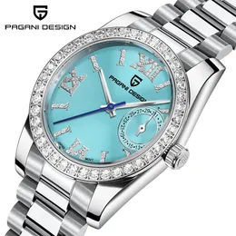 الساعات الأخرى تصميم Pagani DD32 Womens 2023 Top Brand Luxury Watch Men Sapphire Lady Quartz Watch for Men Gift Reloj Hombre 231214