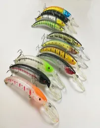 Lote inteiro 12 ISCAS DE PESCA GANCHOS CRANKBAIT 161g155cm 01234235903