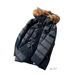 MacAGE'ler Kirci Ceket Erkek ve Kadın Tasarımcı Ceket Macafları Uzunluk Siyah Haki Down Ceketli Çizme Bel Yukarı Kadınlar Parka Ceket 4950
