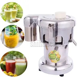 2023 New Commercial Stainless Steel Juice Cold Pressed Juicer Stainless Steel Automatic Pulp Juicer Slag Separator 370w