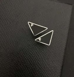 2023Top Quality Triangle Letter Stud Earring with Stamp Fashion Jewelry Accessories for Gift Party 4 Colors diamond earrings